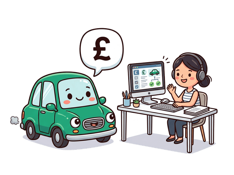 Step 2: Get Your Quote — We assess your vehicle and give you a clear, honest price for Catford & Hither Green. No haggling, no hidden deductions — what we quote is what we pay.