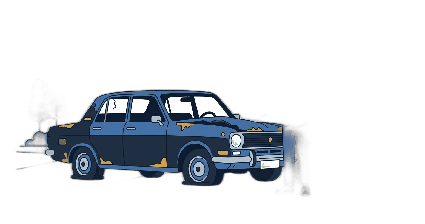 Illustration for Non-Runner Collection service by scrapcar.london